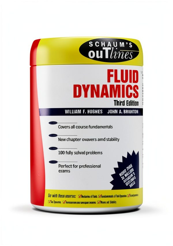 Schaum's Outlines Fluid Dynamics 3rd Ed Print Replica by McGraw Hill-0
