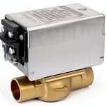 Honeywell V8043F1036 3/4 Sweat Zone Valve Screw Terminals End Switch-0