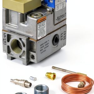 Honeywell V800A1088 Low Voltage Combination Gas Valve - Grey 3/4"-0